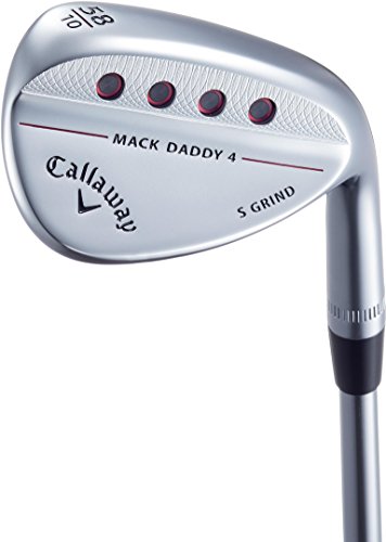 キャロウェイ (Callaway) ピッチングウェッジ MACK DADDY 4 ウエッジ クロムメッキ仕上げ 2018年モデル スチール メンズ 424548101118130 右 ロフト角:48度 番手:ウエッジ フレックス:S 中間 画像