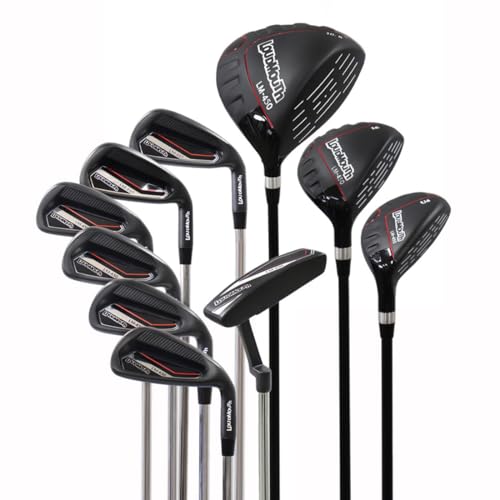 ラウドマウス ゴルフ クラブセット メンズ 15点 フル セット クラブ 10本 + スタンドバッグ + ヘッドカバー 4個 / Loudmouth LM-MS0001 最後 画像