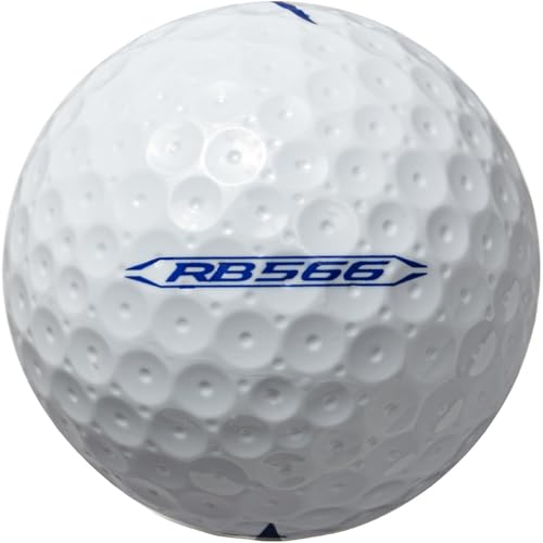 MIZUNO(ミズノ) ゴルフボール RB 566 ネクスドライブ 世界最多ディンプル 飛距離追及型ボール 対応ヘッドスピード全領域 ソフトなフィーリング 2ピース構造 中間 画像