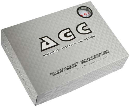 レザックス(LEZAX) AGC ゴルフボール 1ダース(12個入り) ホワイト AGBA-3790 最後 画像