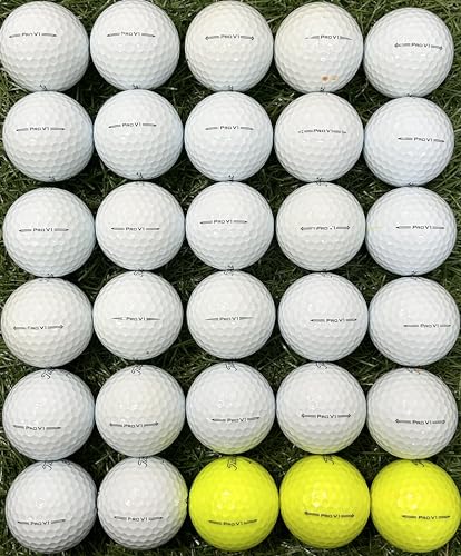 とても綺麗な【最上級】 ゴルフロストボール お得セット 30球 30個セット各種 【Sulanx】 (Pro-v1) 中間 画像