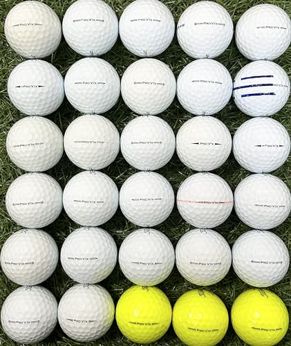 とても綺麗な【最上級】 ゴルフロストボール お得セット 30球 30個セット各種 【Sulanx】 (Pro-v1x) 中間 画像