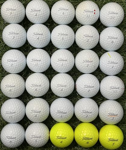 とても綺麗な【最上級】 ゴルフロストボール お得セット 30球 30個セット各種 【Sulanx】 (Pro-v1x) 1枚目 画像