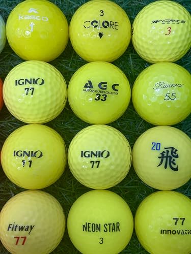 綺麗な【A ABランク】ロストボール お得セット30球 30個 各種 (COLOR) 中間 画像