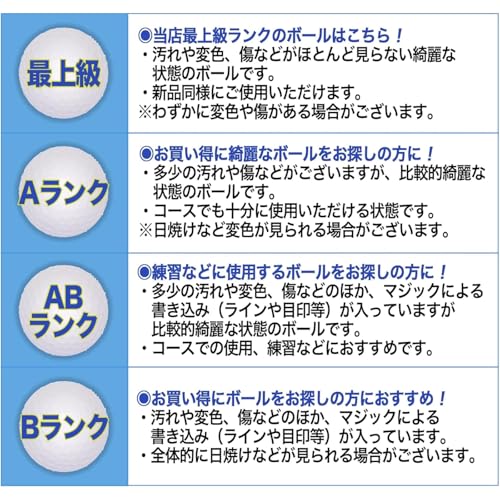 ロストボール【Bランク】 ５０球 お得セット 最後 画像