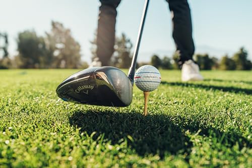 キャロウェイ(Callaway) ゴルフボール CHROME SOFT 24 360 TRIPLE TRACK 3ピース構造 トリプル・トラック ホワイト 中間 画像