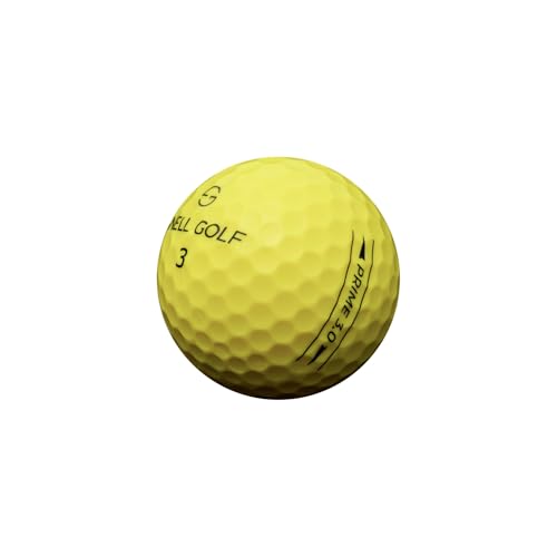 Snell Golf PRIME 3.0 1ダース 日本正規品 ■ USGA/R&A公認球 ■ 2024年新モデル ■ オンライン限定商品 (イエロー) 中間 画像