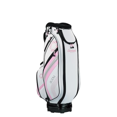 DUNLOP Cleveland GOLF(クリーブランドゴルフ) レディス クラブセット BLOOM ブルーム パッケージセット2022年モデル (8本セット・キャディバッグ付) カーボン 右 フレックス:L ホワイト 中間 画像