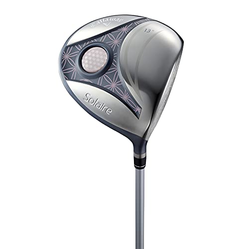 キャロウェイ (Callaway) クラブセット レディース SOLAIRE CHRY BLSM (8本セット, キャディバック, ヘッドカバー 付き) カーボンシャフト ピンク 中間 画像