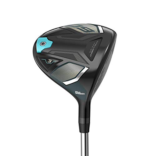 Wilson Staff ゴルフクラブ D9 FAIRWAY 7-Wood 女性用 21.5度ロフト L-フレックス 右利き用 ブラック/ブルー WGW470070 画像1