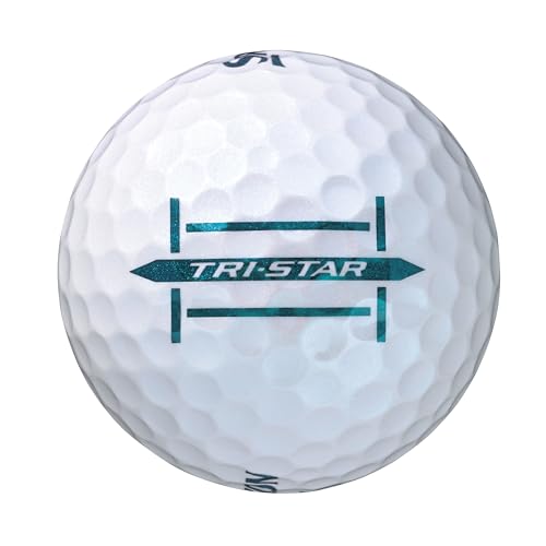 ダンロップゴルフボール SRIXON TRI-STAR4 2024年モデル 1ダース(12個入り) ロイヤルグリーン 中間 画像
