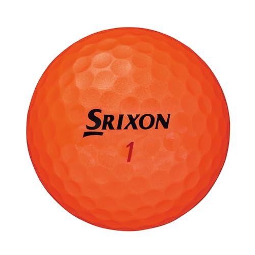 ダンロップゴルフボール SRIXON Z-STAR XV 2025年モデル 1ダース(12個入り) パッションオレンジ 中間 画像