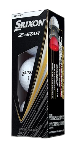ダンロップゴルフボール SRIXON Z-STAR 2025年モデル 1ダース(12個入り) ホワイト 最後 画像