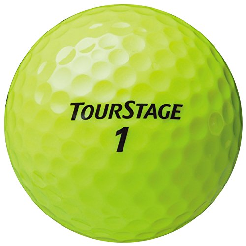 BRIDGESTONE(ブリヂストン) ゴルフボール TOURSTAGE エクストラディスタンス 1ダース(12個入り) イエロー TEYX 中間 画像