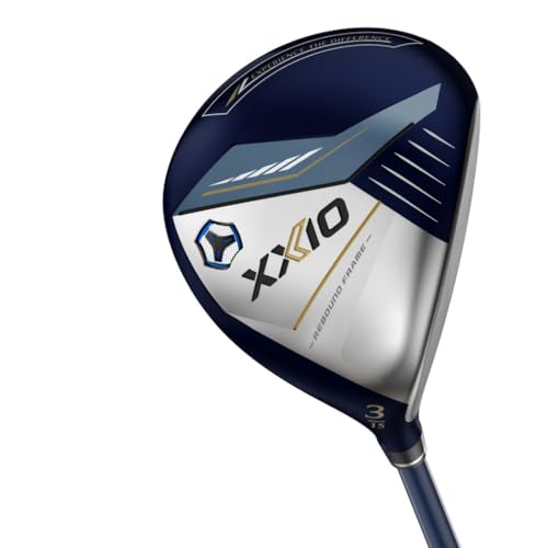 DUNLOP(ダンロップ) フェアウェイウッド XXIO ゼクシオ サーティーン MP1300 シャフト カーボン メンズ 右 ネイビー ロフト角: 15度 番手#: 3 フレックス:R 中間 画像