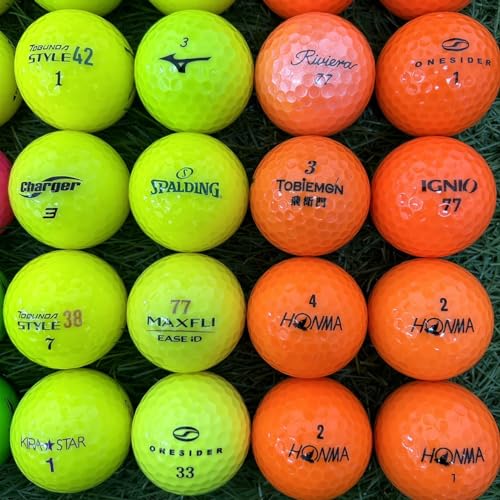 とても綺麗な最上級ロストボール お得セット 30球 30個 メーカー混合 (COLLAR) 中間 画像