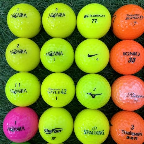 とても綺麗な最上級ロストボール お得セット 30球 30個 メーカー混合 (COLLAR) 中間 画像