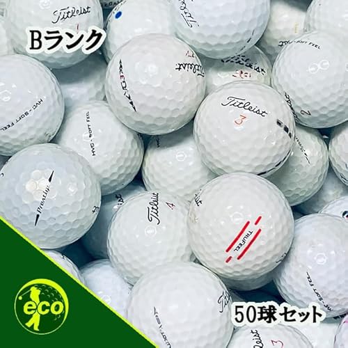 Bランク タイトリスト(Titleist) 混合 ホワイト系 50球 ロストボール 中間 画像