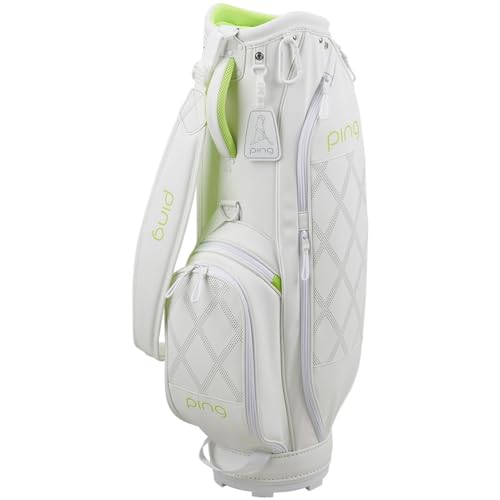 パンチングキルト レディースキャディバッグ CB-L2305 ホワイト 画像1