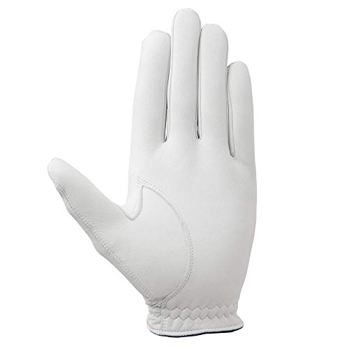 MIZUNO(ミズノ) ゴルフグローブ 強革0.8(キョウカク) メンズ 左手 羊革×羊革 ホワイト 23cm 5MJML011 中間 画像