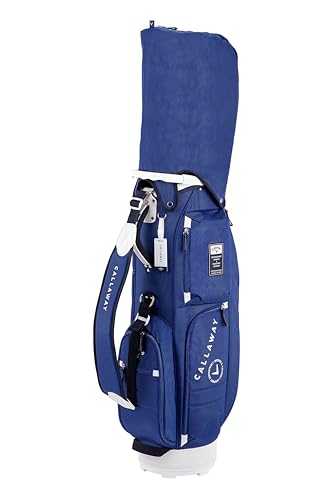 キャロウェイ(Callaway) キャディバッグ CRT ADVANCE NVY 25 (カートタイプ 9.5型 47インチ対応 2.6kg 4分割) ネイビー メンズ 中間 画像