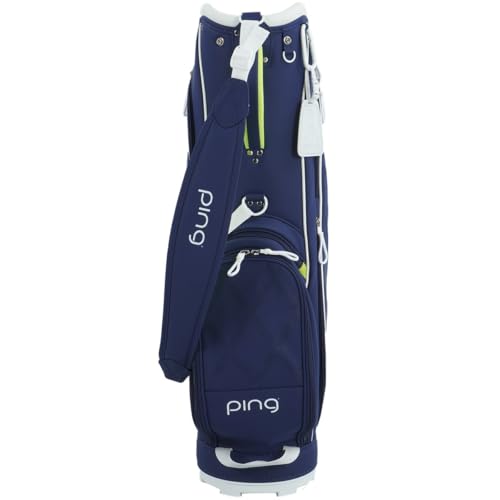 パンチングキルト レディースキャディバッグ CB-L2305 ネイビー 中間 画像