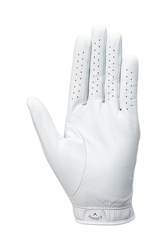 キャロウェイ(Callaway) グローブ TOUR AUTHENTIC MLH WHT 22 25 (22cm 左手着用【右利き用】) ホワイト メンズ 最後 画像