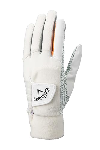 キャロウェイ(Callaway) グローブ WNTR HYPER HEAT WHT M FW 23 (M 23cm-24cm 両手用) ホワイト メンズ 画像1