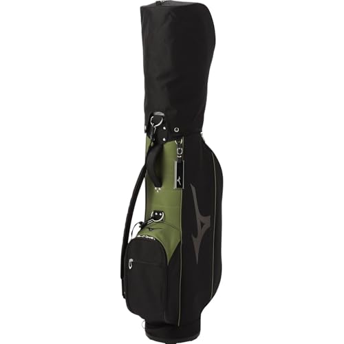 MIZUNO(ミズノ) ゴルフ キャディバッグ NX.1 メンズ ブラック×グリーン 5LJC2321 最後 画像