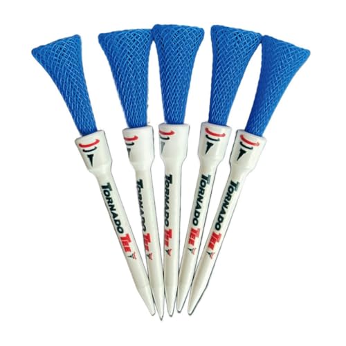 TORNADO TEE 正規品 トルネード ティー ゴルフティー 「 5本入 」 BLUE(3.25インチ) 1枚目 画像