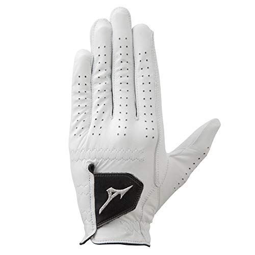 MIZUNO(ミズノ) ゴルフグローブ 強革0.8(キョウカク) メンズ 左手 羊革×羊革 ホワイト 23cm 5MJML011 最後 画像