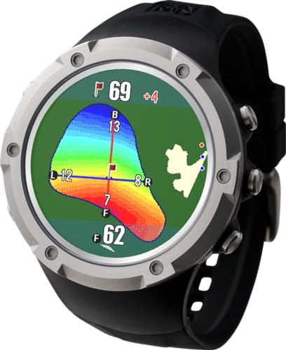 Shot Navi Evolve α(アルファー) ブラック 1.4インチ大画面カラー液晶 最新GPSチップ「M10」 自動飛距離計測 高低差目安距離 日本製(国内ISO9001認定工場生産)競技モード搭載 ゴルフナビ GPSゴルフナビ ゴルフ距離計 中間 画像