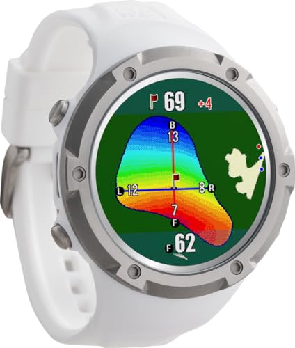 Shot Navi Evolve α(アルファー) ホワイト 1.4インチ大画面カラー液晶 最新GPSチップ「M10」 自動飛距離計測 高低差目安距離 日本製（国内ISO9001認定工場生産）競技モード搭載 ゴルフナビ GPSゴルフナビ ゴルフ距離計 1枚目 画像