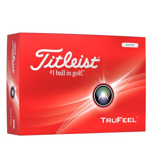 TITLEIST(タイトリスト) ゴルフボール 24 TRUFEEL DZ ユニセックス ホワイト 画像1