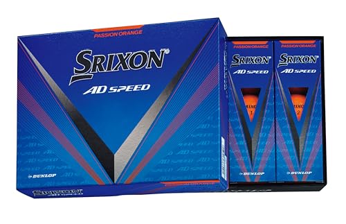 ダンロップゴルフボール SRIXON AD SPEED3 2024年モデル 1ダース(12個入り) パッションオレンジ 1枚目 画像