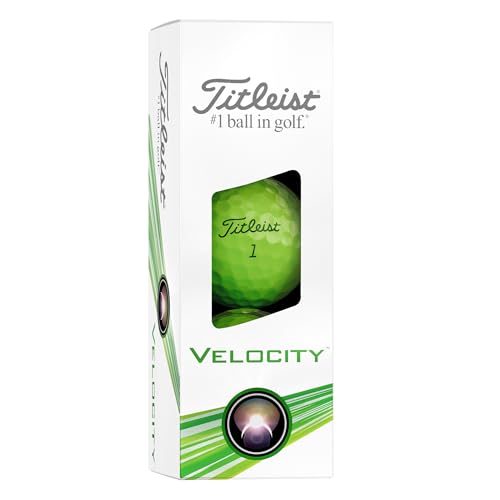 TITLEIST(タイトリスト) ゴルフボール 24 VELOCITY GREEN DZ ユニセックス グリーン 最後 画像