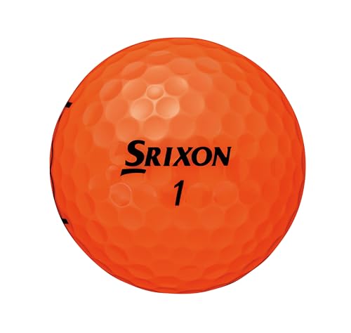 ダンロップゴルフボール SRIXON AD SPEED3 2024年モデル 1ダース(12個入り) パッションオレンジ 最後 画像