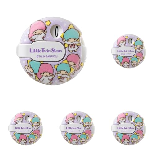 ダイヤゴルフ(DAIYA GOLF) ワンリセットカウンター サンリオ リトルツインスターズ スコアカウンター ワンタッチで0打にリセット 簡単操作 かわいい おしゃれ ASL-5401 E (× 5) 1枚目 画像