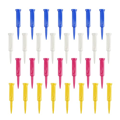 Tabata(タバタ) ティー グッドティー 段付きティー ゴルフ ティー 段 プラスチックティー グッドティー段付超ロング 40mm 30本入 GV8001 画像1