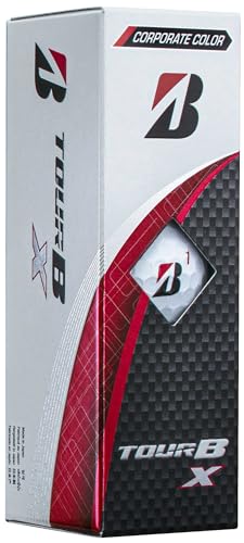 BRIDGESTONE(ブリヂストン)ゴルフボール TOUR B X 2024年モデル 12球入 コーポレートカラー B4CXJ 最後 画像