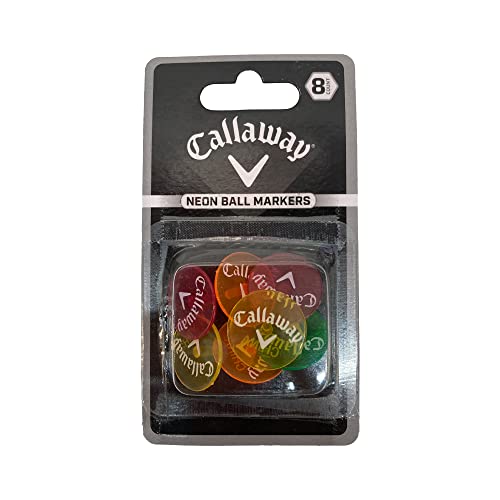 キャロウェイ(Callaway) ゴルフ マーカー ネオン プラスチック 8個入り 1枚目 画像