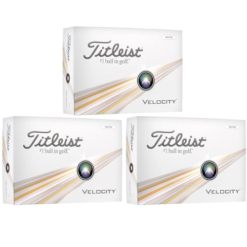 タイトリスト VELOCITY ボール VELOCITY ボール 3ダースセット 3ダース(36個入り) ホワイト 1枚目 画像