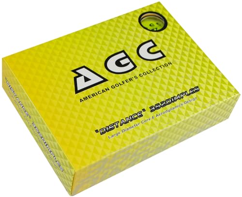 レザックス(LEZAX) AGC ゴルフボール 1ダース(12個入り) イエロー AGBA-3790 最後 画像