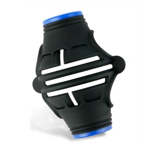 CHANJIF ゴルフボールマーカー トリプル3ライン 高精度ゴルフボールマーカーゴルフボールラインマーカーツール 持ち運び便利 360 度 + 180 度結合 ゴルフボール線画マーカーキット 画像1