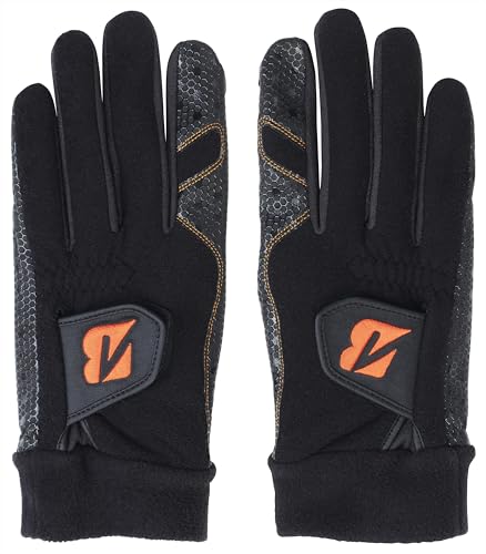 BRIDGESTONE(ブリヂストン) ゴルフグローブ ULTRA GRIP WARM 両手用 Lサイズ メンズ GL25W1BKL 最後 画像