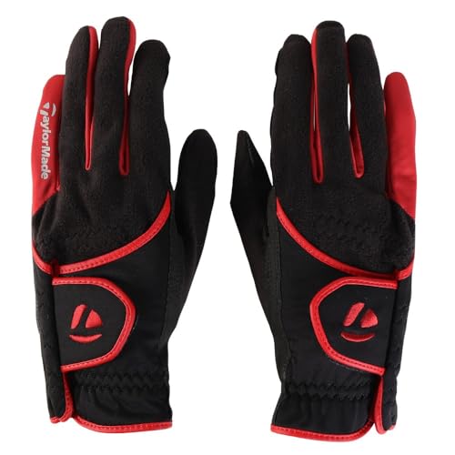 テーラーメイド(TAYLOR MADE) 23 ウォームフィット グローブ ブラック サイズM ゴルフ用グローブ 23FW TL172 1枚目 画像