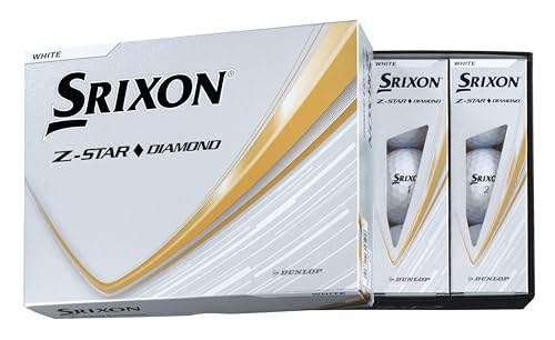 ダンロップゴルフボール SRIXON Z-STAR ダイアモンド 2025年モデル 1ダース(12個入り) ホワイト 1枚目 画像