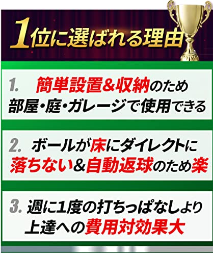 ゴルフネット 【安心の20年実績 Spornia】 自宅でドライバーやアプローチ練習 初心者でも設置簡単 練習器具 スポーニア (レギュラー - 215cm) (単体) 中間 画像