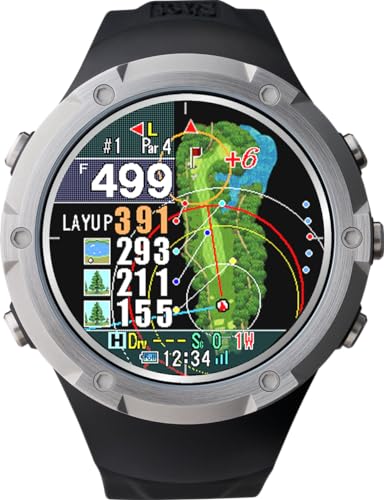 Shot Navi Evolve α(アルファー) ブラック 1.4インチ大画面カラー液晶 最新GPSチップ「M10」 自動飛距離計測 高低差目安距離 日本製(国内ISO9001認定工場生産)競技モード搭載 ゴルフナビ GPSゴルフナビ ゴルフ距離計 1枚目 画像