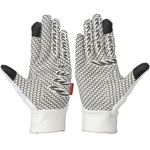 MIZUNO(ミズノ) ゴルフグローブ サーマグリップ 2024年モデル メンズ 両手用 ホワイト M(23-24cm) 5MJMB452 最後 画像